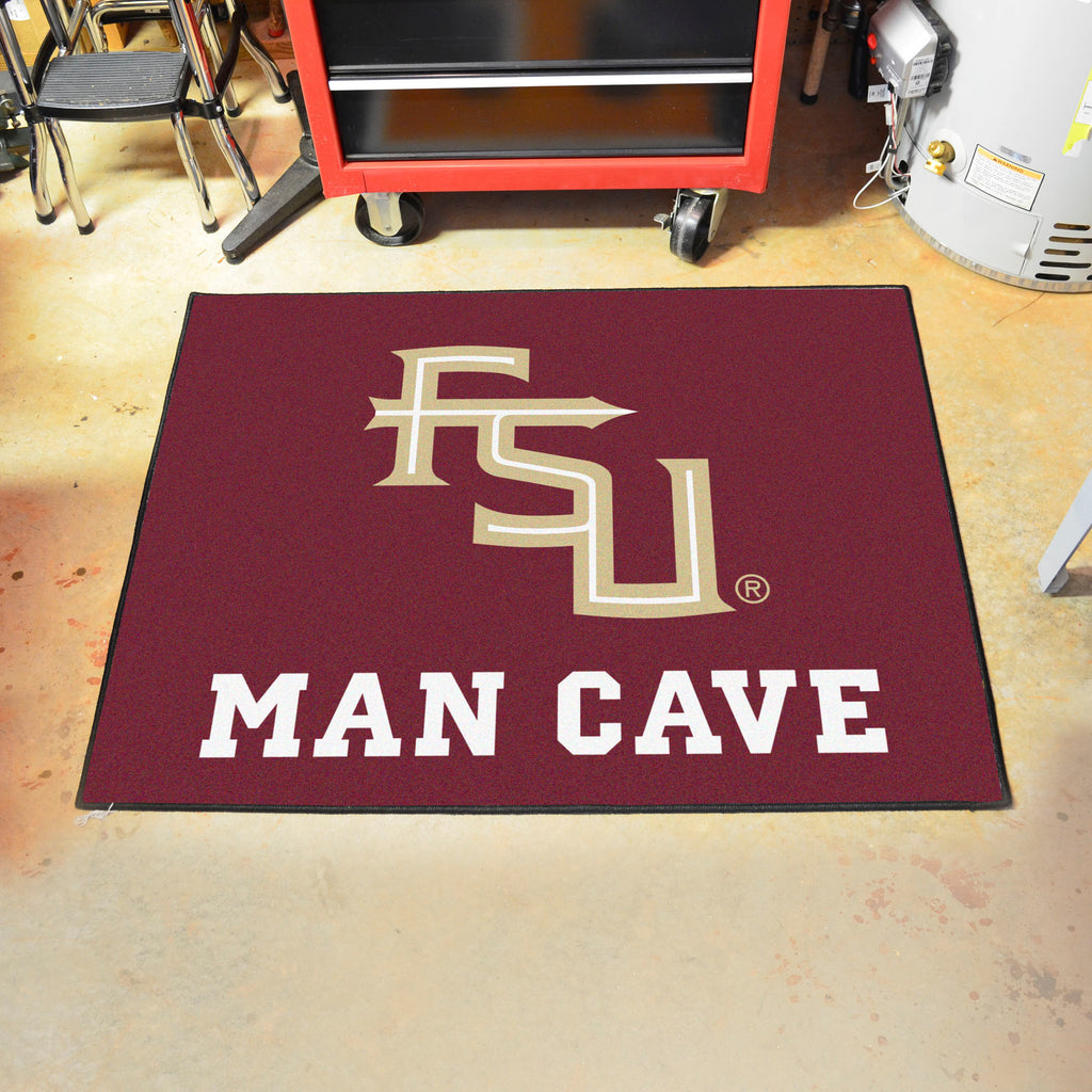 Florida State Seminoles Man Cave All-Star Rug - 34 in. x 42.5 in.