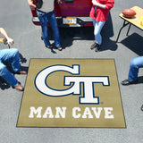 Georgia Tech Yellow Jackets Man Cave Tailgater Rug - 5ft. x 6ft., GT