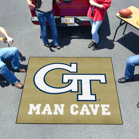 Georgia Tech Yellow Jackets Man Cave Tailgater Rug - 5ft. x 6ft., GT