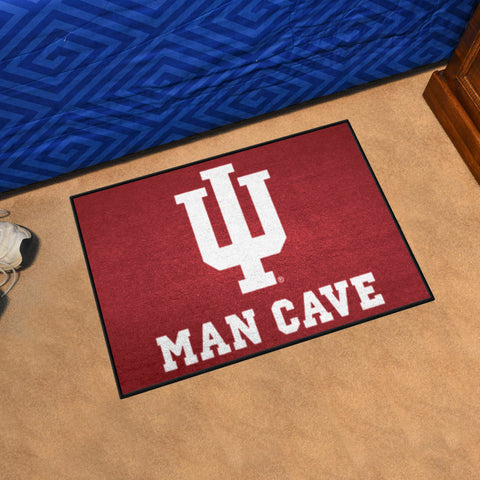 Indiana Hooisers Man Cave Starter Mat Accent Rug - 19in. x 30in.