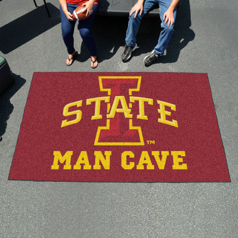 Iowa State Cyclones Man Cave Ulti-Mat Rug - 5ft. x 8ft.
