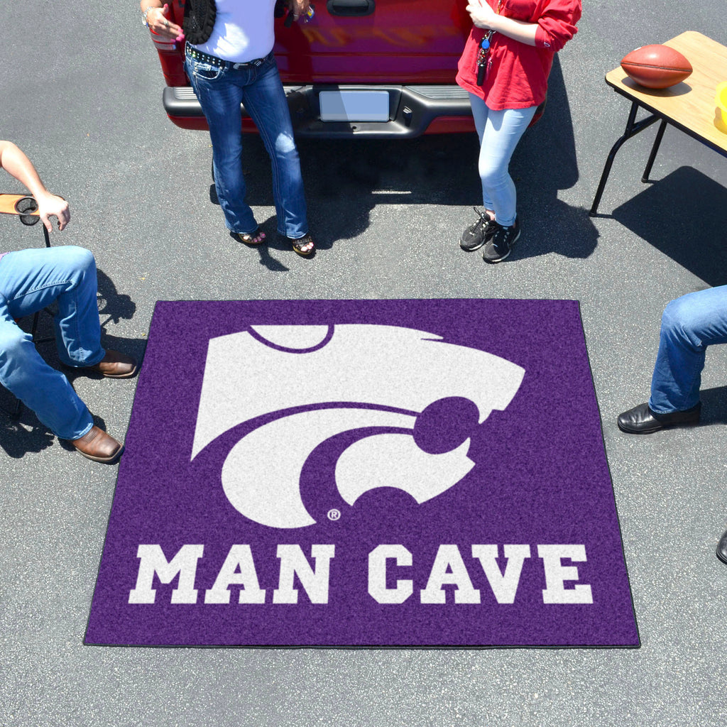 Kansas State Wildcats Man Cave Tailgater Rug - 5ft. x 6ft.