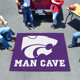 Kansas State Wildcats Man Cave Tailgater Rug - 5ft. x 6ft.