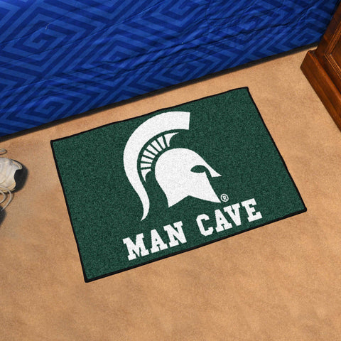 Michigan State Spartans Man Cave Starter Mat Accent Rug - 19in. x 30in.