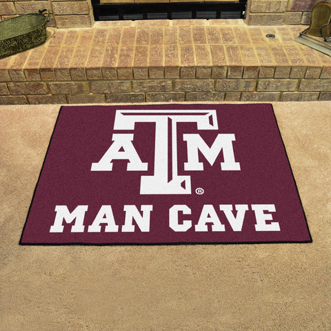 Texas A&M Aggies Man Cave All-Star Rug - 34 in. x 42.5 in.