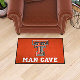 Texas Tech Red Raiders Man Cave Starter Mat Accent Rug - 19in. x 30in.