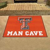 Texas Tech Red Raiders Man Cave All-Star Rug - 34 in. x 42.5 in.
