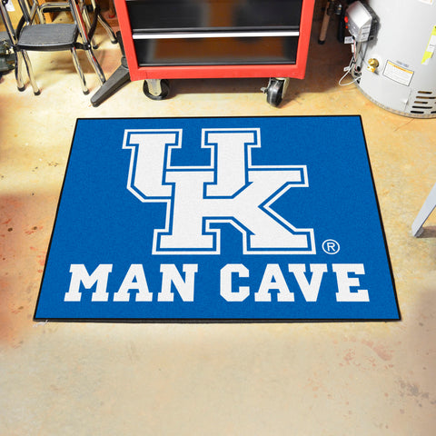 Kentucky Wildcats Man Cave All-Star Rug - 34 in. x 42.5 in.