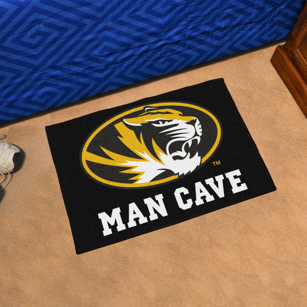 Missouri Tigers Man Cave Starter Mat Accent Rug - 19in. x 30in.