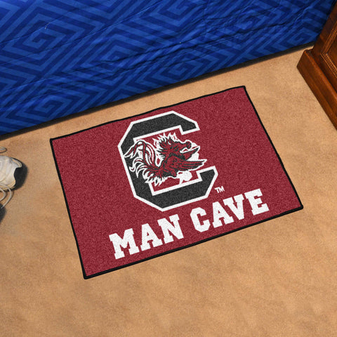 South Carolina Gamecocks Man Cave Starter Mat Accent Rug - 19in. x 30in.