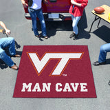 Virginia Tech Hokies Man Cave Tailgater Rug - 5ft. x 6ft.