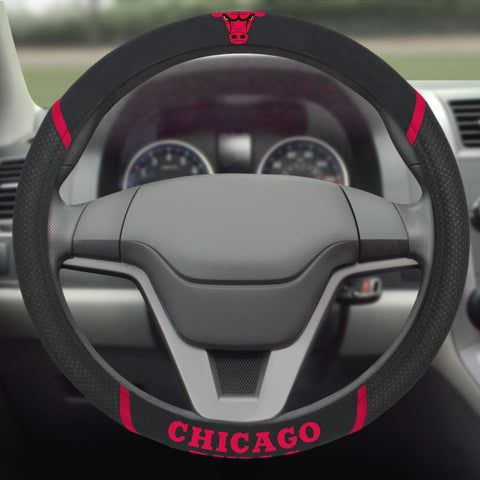 Chicago Bulls Embroidered Steering Wheel Cover