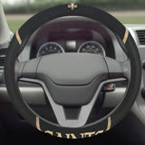 New Orleans Saints Embroidered Steering Wheel Cover