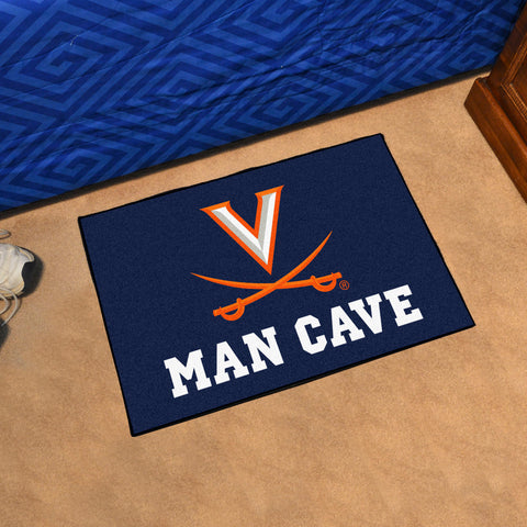 Virginia Cavaliers Man Cave Starter Mat Accent Rug - 19in. x 30in.