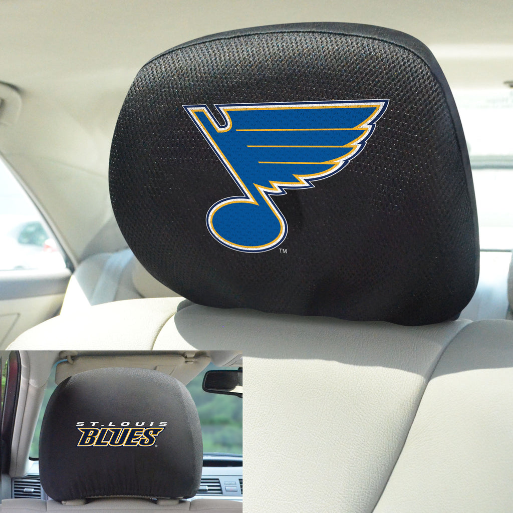 St. Louis Blues Embroidered Head Rest Cover Set - 2 Pieces