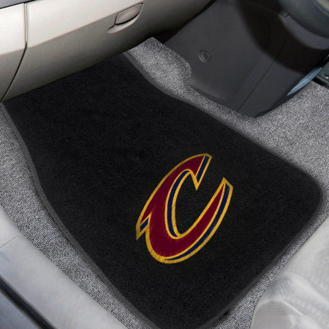 Cleveland Cavaliers Embroidered Car Mat Set - 2 Pieces