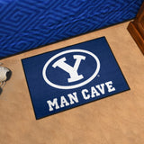 BYU Cougars Man Cave Starter Mat Accent Rug - 19in. x 30in.