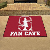 Stanford Cardinal Man Cave All-Star Rug - 34 in. x 42.5 in.