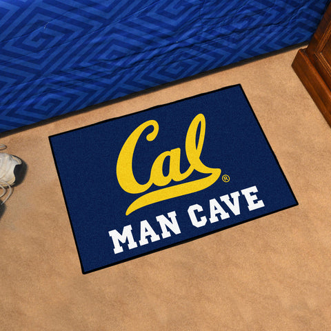 Cal Golden Bears Man Cave Starter Mat Accent Rug - 19in. x 30in.