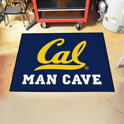 Cal Golden Bears Man Cave All-Star Rug - 34 in. x 42.5 in.