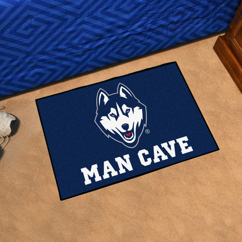 UConn Huskies Man Cave Starter Mat Accent Rug - 19in. x 30in.