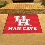 Houston Cougars Man Cave All-Star Rug - 34 in. x 42.5 in.