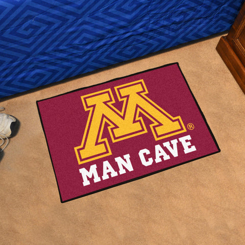 Minnesota Golden Gophers Man Cave Starter Mat Accent Rug - 19in. x 30in.