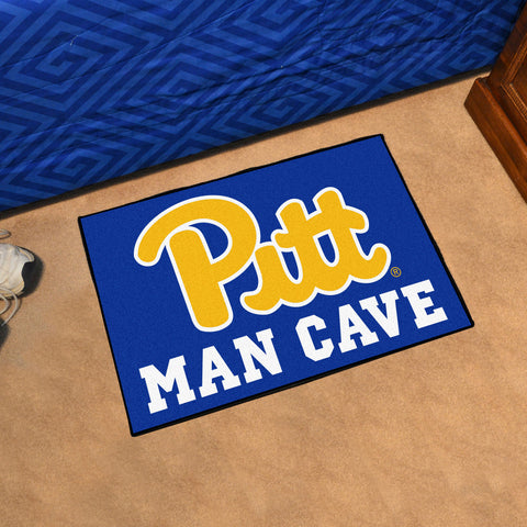 Pitt Panthers Man Cave Starter Mat Accent Rug - 19in. x 30in.