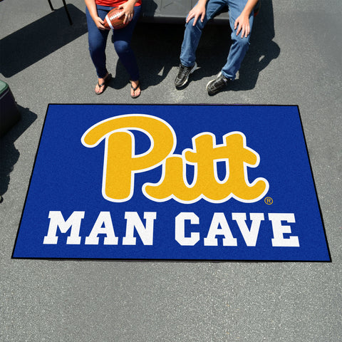 Pitt Panthers Man Cave Ulti-Mat Rug - 5ft. x 8ft.