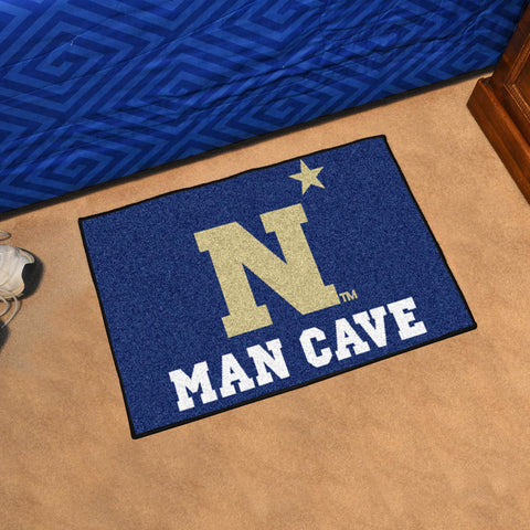 Naval Academy Man Cave Starter Mat Accent Rug - 19in. x 30in.