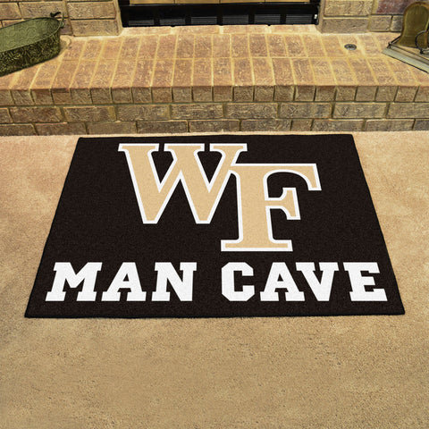 Wake Forest Demon Deacons Man Cave All-Star Rug - 34 in. x 42.5 in.