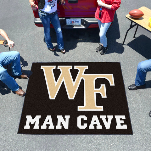 Wake Forest Demon Deacons Man Cave Tailgater Rug - 5ft. x 6ft.