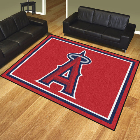 Los Angeles Angels 8ft. x 10 ft. Plush Area Rug