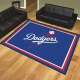 Los Angeles Dodgers 8ft. x 10 ft. Plush Area Rug