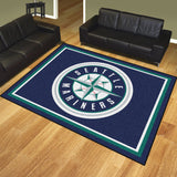 Seattle Mariners 8ft. x 10 ft. Plush Area Rug
