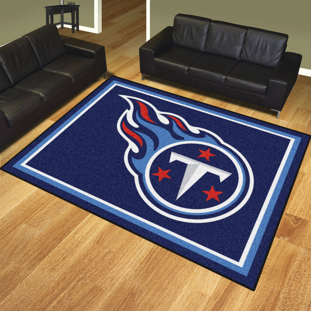 Tennessee Titans 8ft. x 10 ft. Plush Area Rug