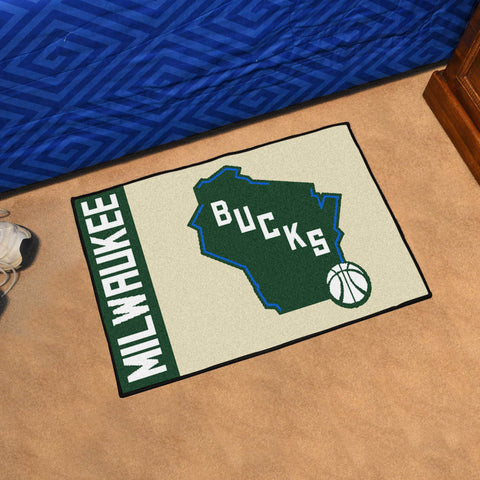 Milwaukee Bucks Starter Mat Accent Rug - 19in. x 30in.