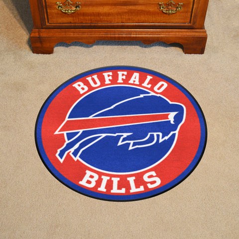 Buffalo Bills Roundel Rug - 27in. Diameter
