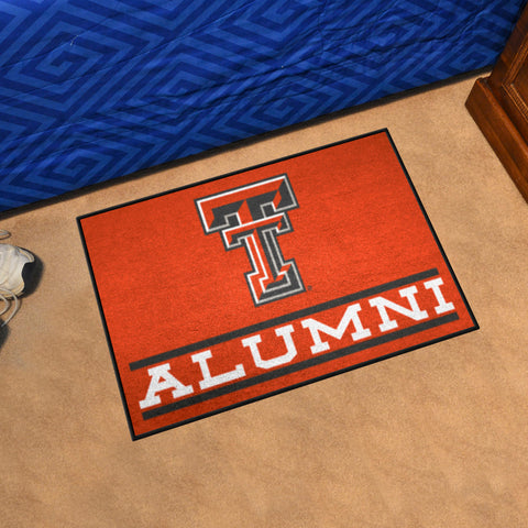 Texas Tech Red Raiders Starter Mat Accent Rug - 19in. x 30in. Alumni Starter Mat
