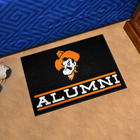 Oklahoma State Cowboys Starter Mat Accent Rug - 19in. x 30in. Alumni Starter Mat