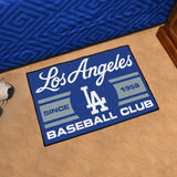 Los Angeles Dodgers Starter Mat Accent Rug - 19in. x 30in., Uniform Design