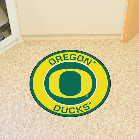 Oregon Ducks Roundel Rug - 27in. Diameter