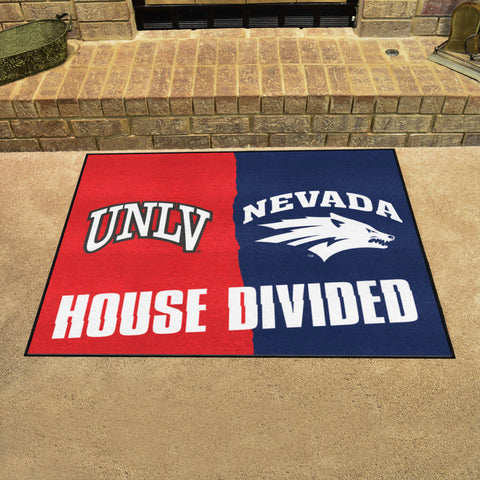 House Divided - UNLV / Nevada Rug 34 in. x 42.5 in.