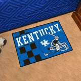 Kentucky Wildcats Starter Mat Accent Rug - 19in. x 30in., Unifrom Design