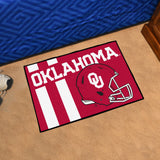 Oklahoma Sooners Starter Mat Accent Rug - 19in. x 30in., Unifrom Design