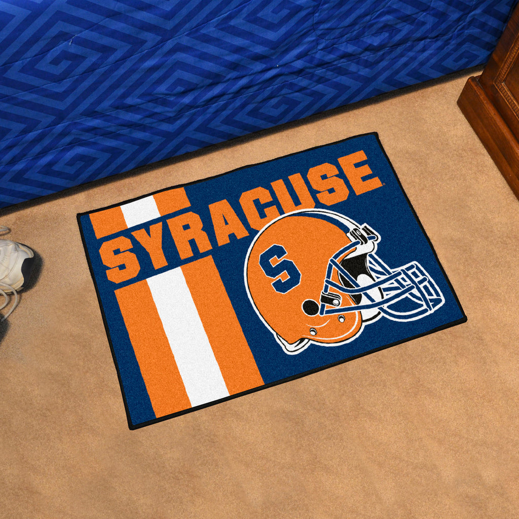 Syracuse Orange Starter Mat Accent Rug - 19in. x 30in., Unifrom Design