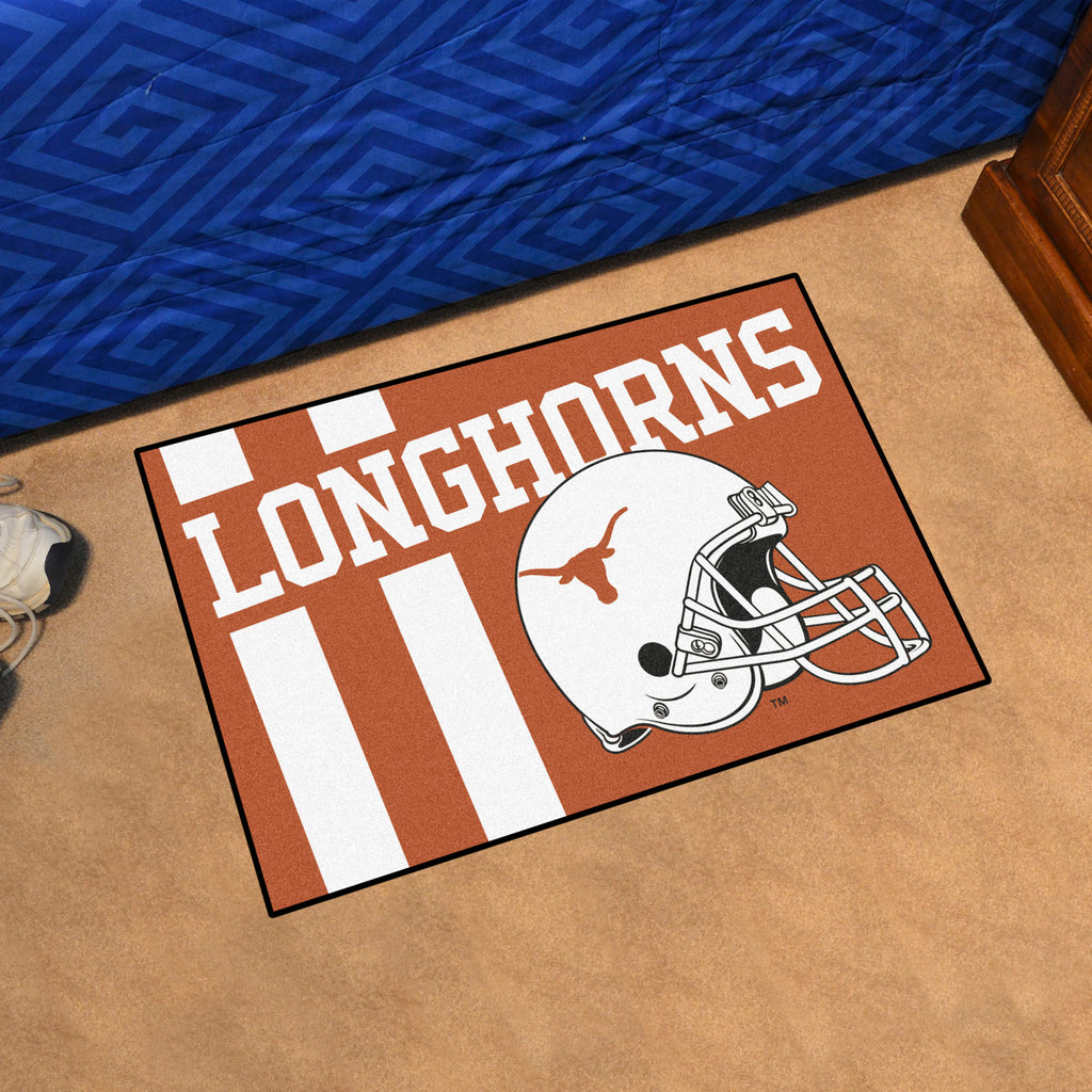 Texas Longhorns Starter Mat Accent Rug - 19in. x 30in., Unifrom Design