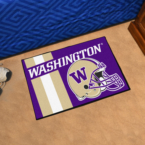 Washington Huskies Starter Mat Accent Rug - 19in. x 30in., Unifrom Design