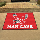 Eastern Washington Eagles Man Cave All-Star Rug - 34 in. x 42.5 in., Red