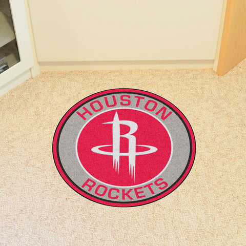 Houston Rockets Roundel Rug - 27in. Diameter